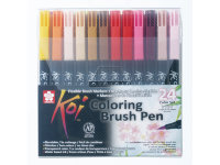 Набор акварельных маркеров KOI, 24 цвета