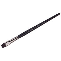 Кисть № 4 Белка, плоская, серия Маэстро, длинная ручка, артикул 102004