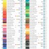Набор цветных карандашей  "Coloursoft" 36цв. в металлич. коробке