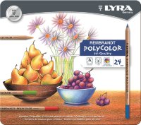 Цветные карандаши LYRA набор 24 цв. "REMBRANT POLYCOLOR"