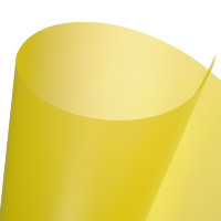 Пластик цветной 50х70, 455гр  Лимонно-жёлтый