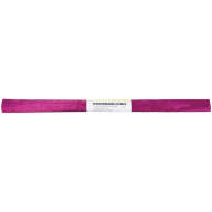 Бумага крепированная 50x100 см, 60 г/м2, металлик, розовая, в рулоне