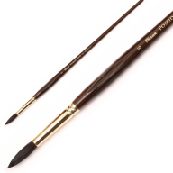 Кисть Poseidon Белка микс КРУГЛАЯ N 10 длинная ручка SF_801010