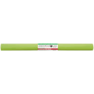 Бумага крепированная 50x250 см, 32 г/м2, светло-салатовая, в рулоне
