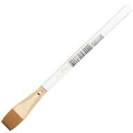 Кисть Синтетика №18 плоская, серия Oro Rosso, короткая ручка, артикул 754018-FW