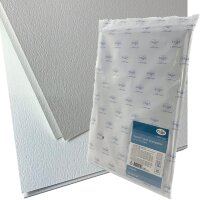 Акварельная бумага 38х56 см среднее зерно (Fin), 100% хлопок, 600 гр./м2, упаковка 5 листов