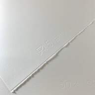 Акварельная бумага 50х70 см, 210 гр/м2, 50% хлопок, Сатин Fabriano-5, 1 лист, артикул 30200126