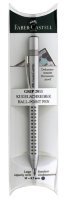 Шариковая ручка GRIP 2011, серебряный, в подарочном пластмассовом пенале