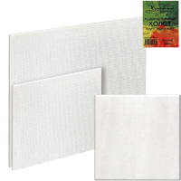 Холст 20х30 см на ДВП, хлопок, Художник, мелкозернистый, 280 гр/м2