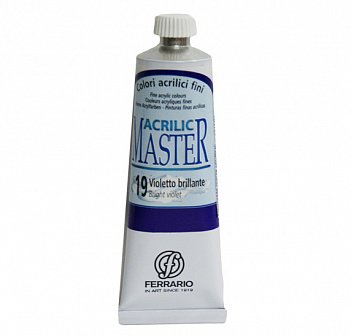 Акрил ACRILIC MASTER 60мл №19 фиолетовый яркий