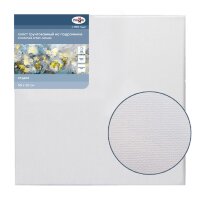 Холст на подрамнике 50х50 см, хлопок ГАММА, мелкозернистый, 280 гр/м2