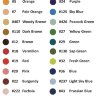 Набор акварельных маркеров KOI, 24 цвета