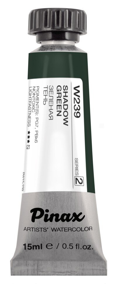 Акварель Зеленая тень № 239 Pinax Artist's в тубе 15 мл