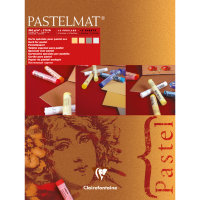 Блокнот для пастели Pastelmat, 360 гр/м2,  18х24см, 12 листов, подбор цветов 1, Clairfontaine