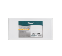 Холст 20х40 см на картоне, хлопок Пинакс, мелкозернистый, 280 гр/м2