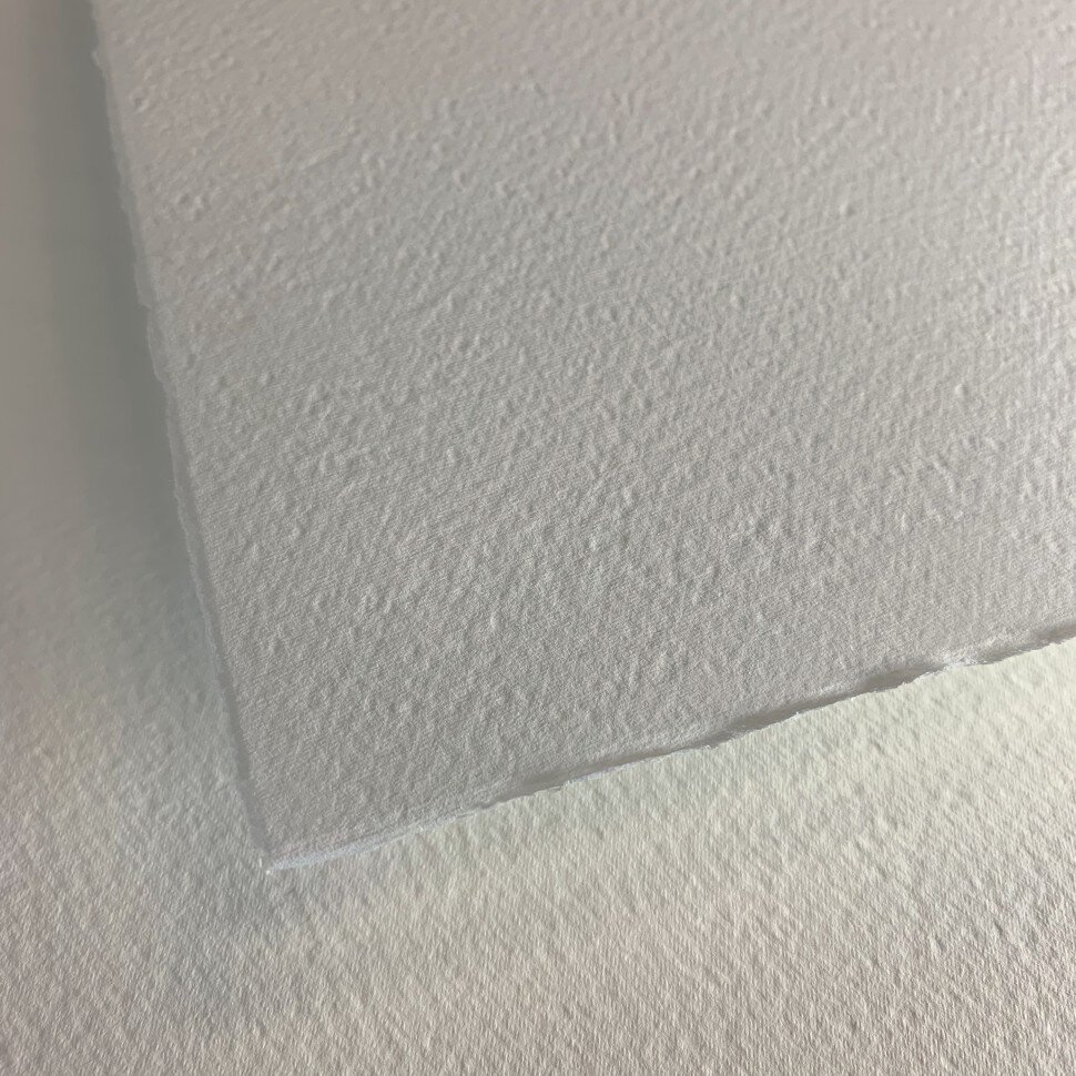 Акварельная бумага 56х76 см, 300 гр/м2, 100% хлопок, Торшон Fabriano, White, 1 лист, артикул 19130079