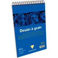 Блокнот Dessin a grain для рисования А-4 30л 180г/м2, спираль, Clairefontaine
