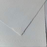 Акварельная бумага 56х76см, 190гр/м2, 1 лист, C,P, Saunders Waterford, High White, артикул 5121905101CB