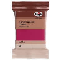 Пластика, цвет Малиновый, вес 56гр, Гамма, серия Хобби, артикул 1481