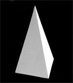Геом.фигура Пирамида, Экорше