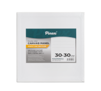 Холст 30х30 см на картоне, хлопок Пинакс, мелкозернистый, 280 гр/м2