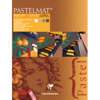 Блокнот для пастели Pastelmat, 360 гр/м2,  18х24см, 12 листов, подбор цветов 2, Clairfontaine