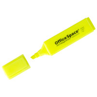 Текстовыделитель "OfficeSpace" желтый, 1-5мм