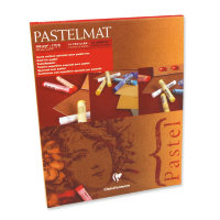 Блокнот для пастели Pastelmat, 360 гр/м2,  24х30см, 12 листов, Clairfontaine