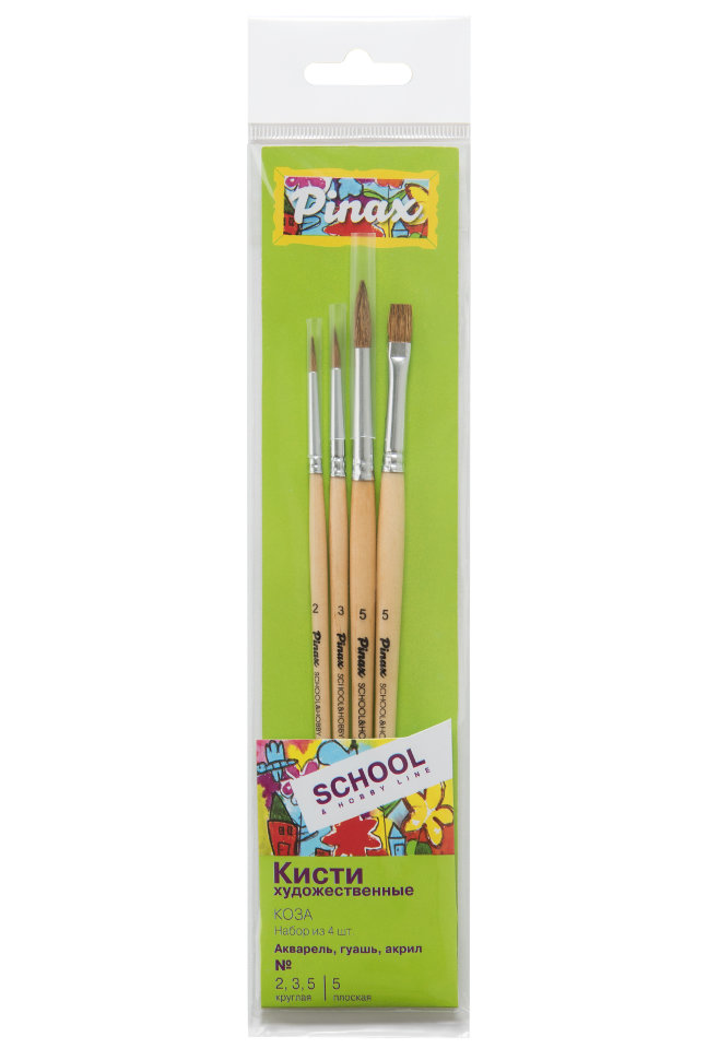 Набор School & hobby коза 4 шт. АССОРТИ