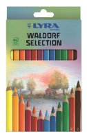 Цветные спец. карандаши LYRA SUPERFERBY LACC WALDORF  в наборе 12 цв.