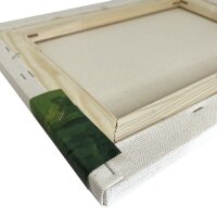 Холст на подрамнике 50х70 см, негрунтованный хлопок Художник, мелкозернистый