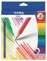 Цветные карандаши LYRA OSIRIS в наборе 24 цв.