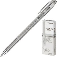 Ручка гелевая серебро металлик, 0,7мм