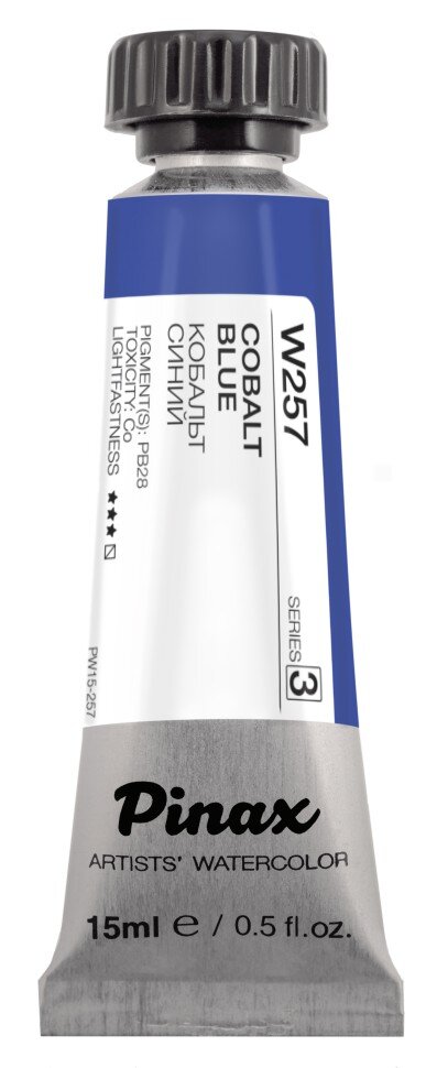 Акварель Кобальт Синий № 257 Pinax Artist's в тубе 15 мл