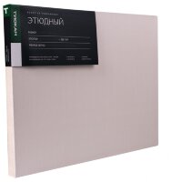 Холст на подрамнике 50х70 см, хлопок Туюкан, среднезернистый