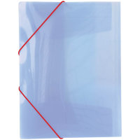 Папка на резинке "Line" А4, 600мкм, полупрозрачная фиолетовая
