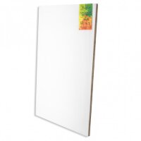 Холст на подрамнике 50х80 см, лён Художник, мелкозернистый