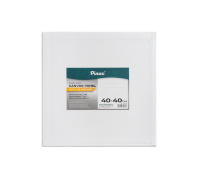 Холст 40х40 см на картоне, хлопок Пинакс, мелкозернистый, 280 гр/м2