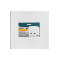 Холст 40х40 см на картоне, хлопок Пинакс, мелкозернистый, 280 гр/м2