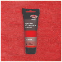 Акрил Красная светлая Студия 75 мл, артикул 280220222