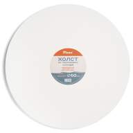 Холст на подрамнике 60 см, круглый, хлопок Пинакс, мелкозернистый, 380 гр/м2