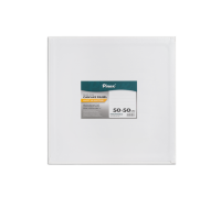 Холст 50х50 см на картоне, хлопок Пинакс, мелкозернистый, 280 гр/м2