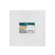 Холст 50х50 см на картоне, хлопок Пинакс, мелкозернистый, 280 гр/м2