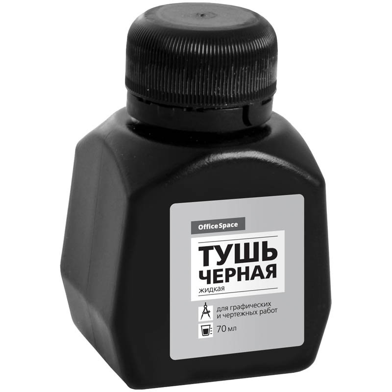 Тушь черная, 70мл, Спейс