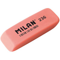 Ластик MILAN 236, скошенный, 55х19х8мм