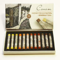 Набор худож. пастели "Земляные тона" "Сонет", 12 цв.