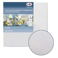 Холст на подрамнике 25х35 см, хлопок ГАММА, мелкозернистый, 280 гр/м2