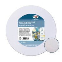 Холст на подрамнике 30 см, круглый, хлопок ГАММА, мелкозернистый, 280 гр/м2