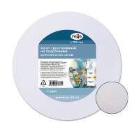 Холст на подрамнике 30 см, круглый, хлопок ГАММА, мелкозернистый, 280 гр/м2