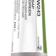 Акварель Травяная Зеленая № 243 Pinax Artist's в тубе 15 мл